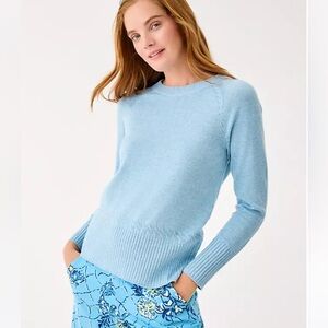 Lilly Pulitzer Light Blue Knit Sweater NWT still in the bag